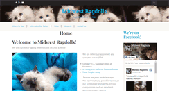 Desktop Screenshot of midwestragdolls.com